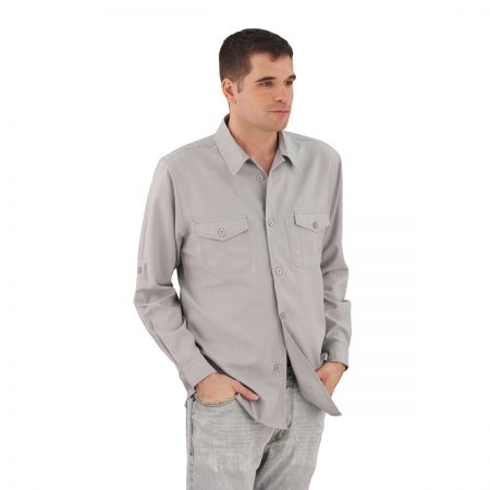 Grey Work Shirt Zanzibar